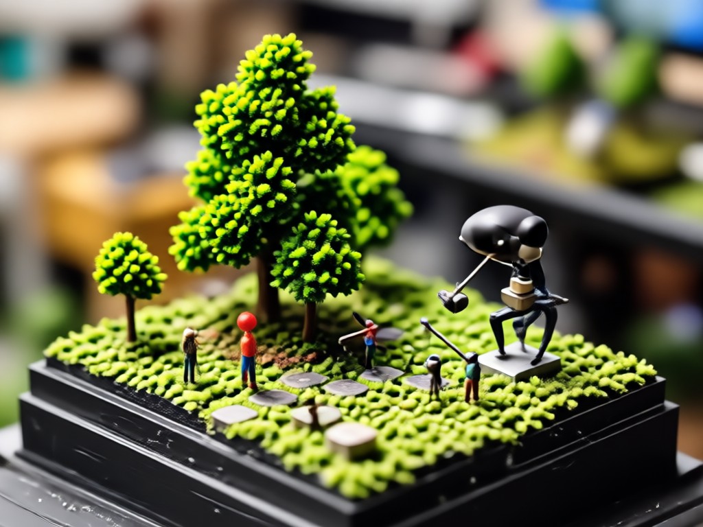 One click transformation to miniature style