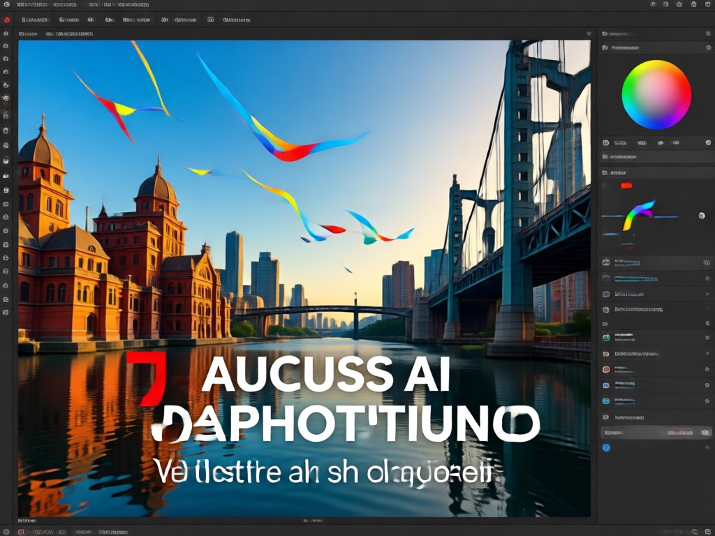 AI applying Merah Putih colors to a portrait