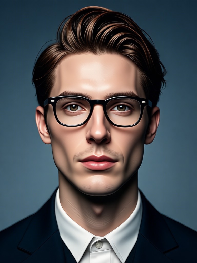 Tech professional AI headshot example