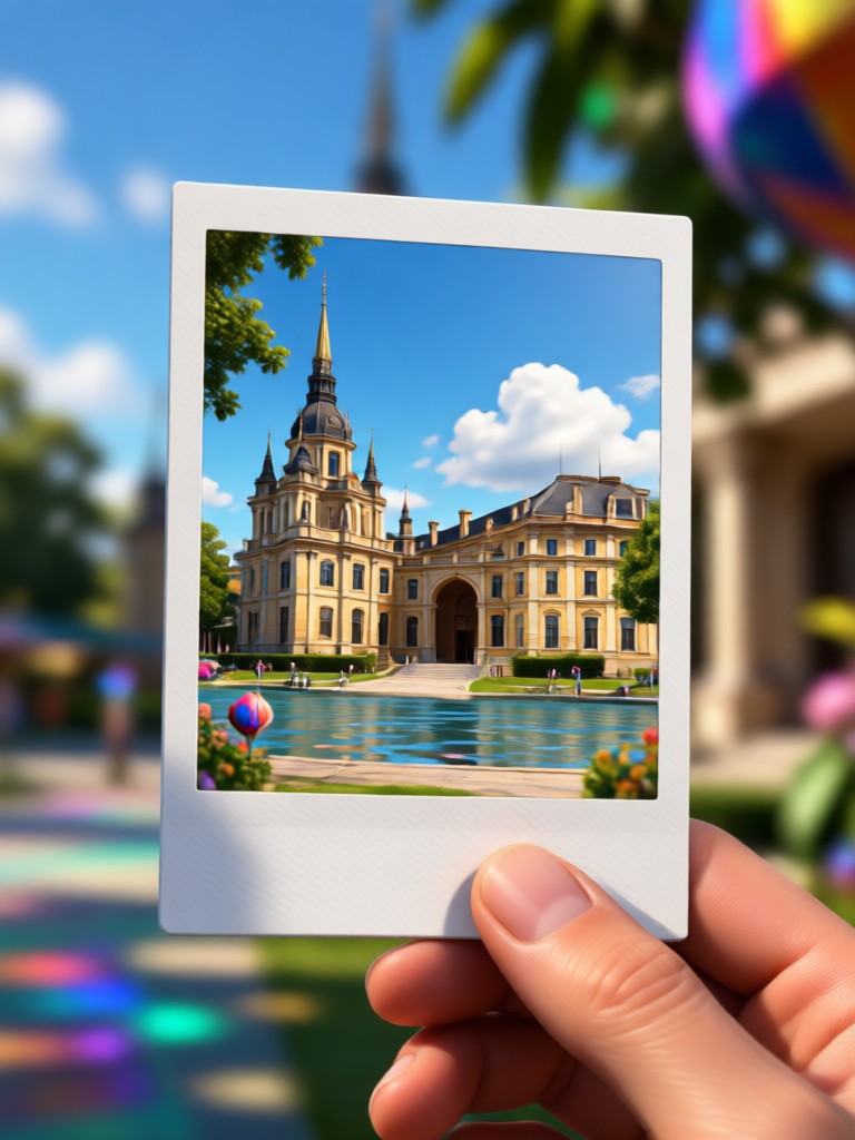 Polaroid 3D de Foto Grupal