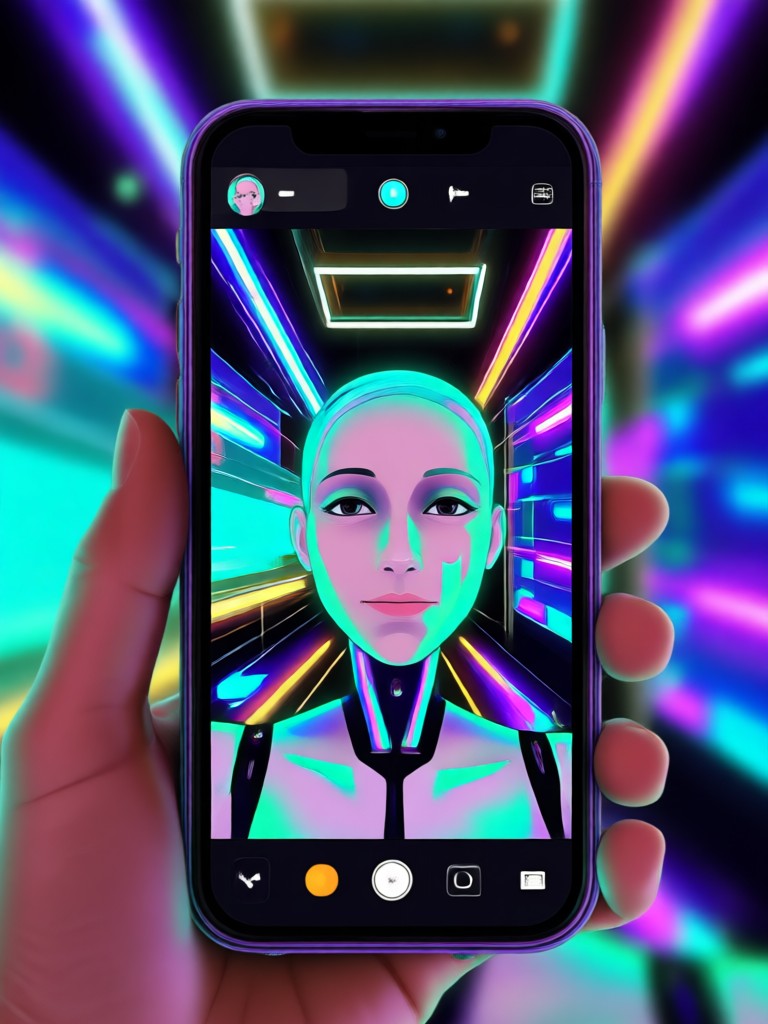 Pop art AI selfie generator output