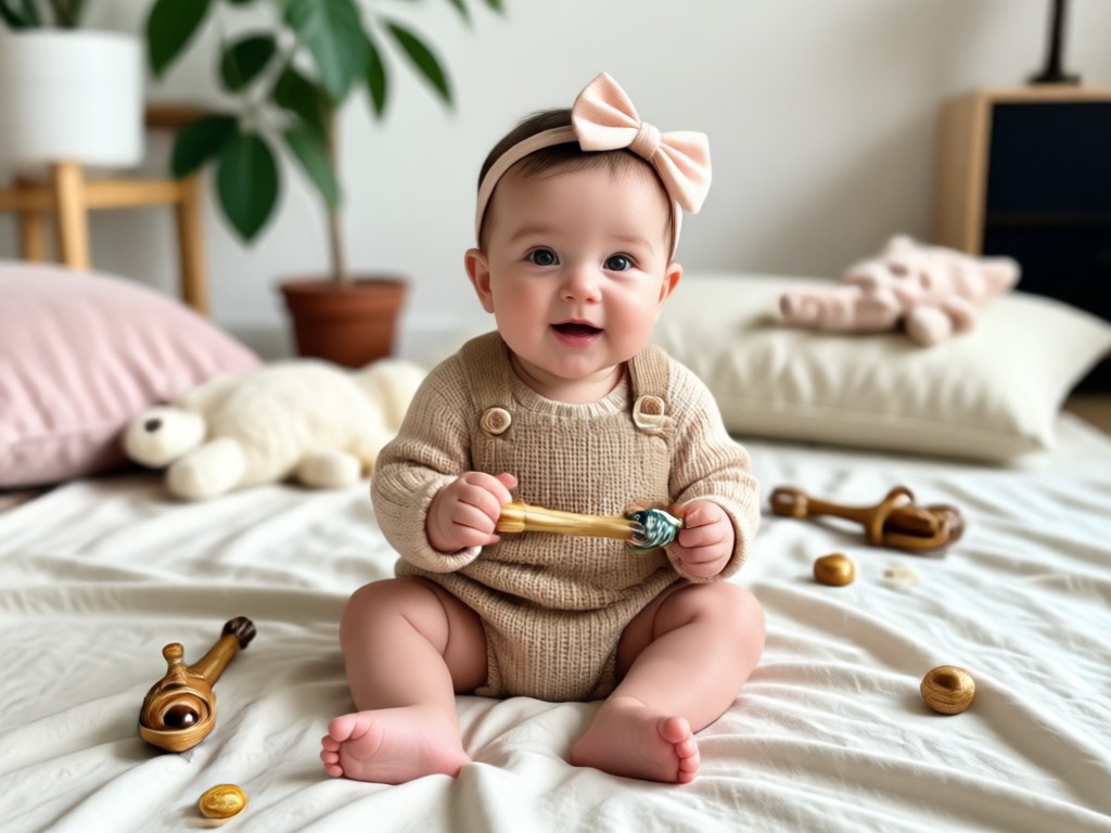 Multiple themed baby portraits collage