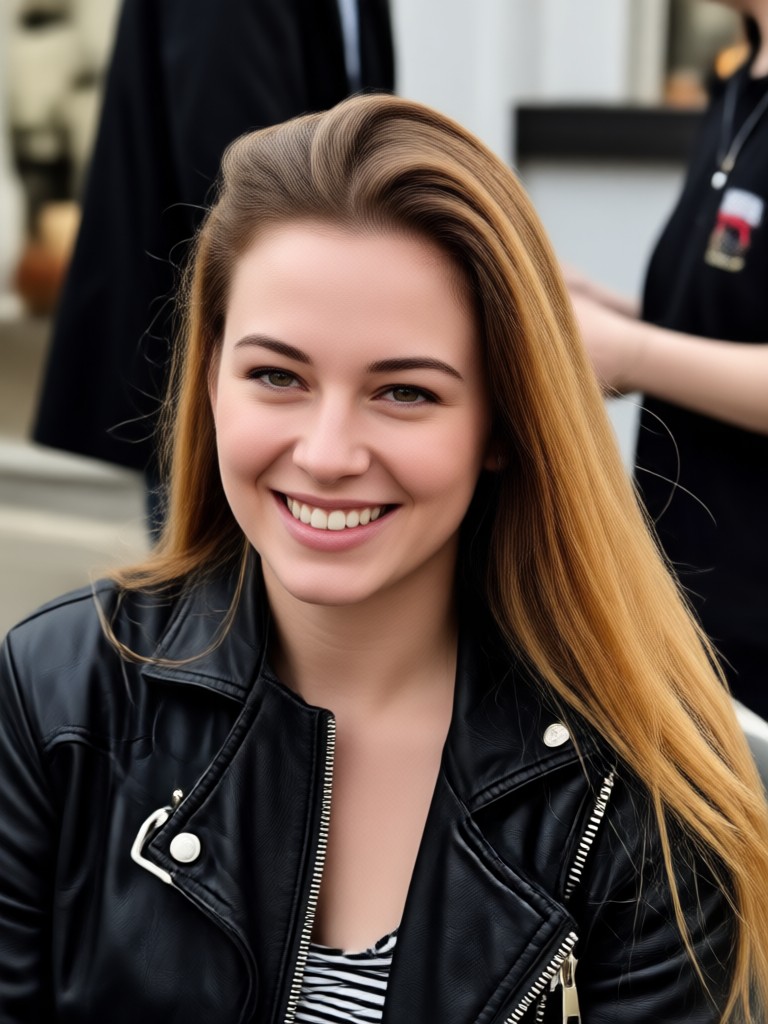 AI generated portrait with cinematic lighting