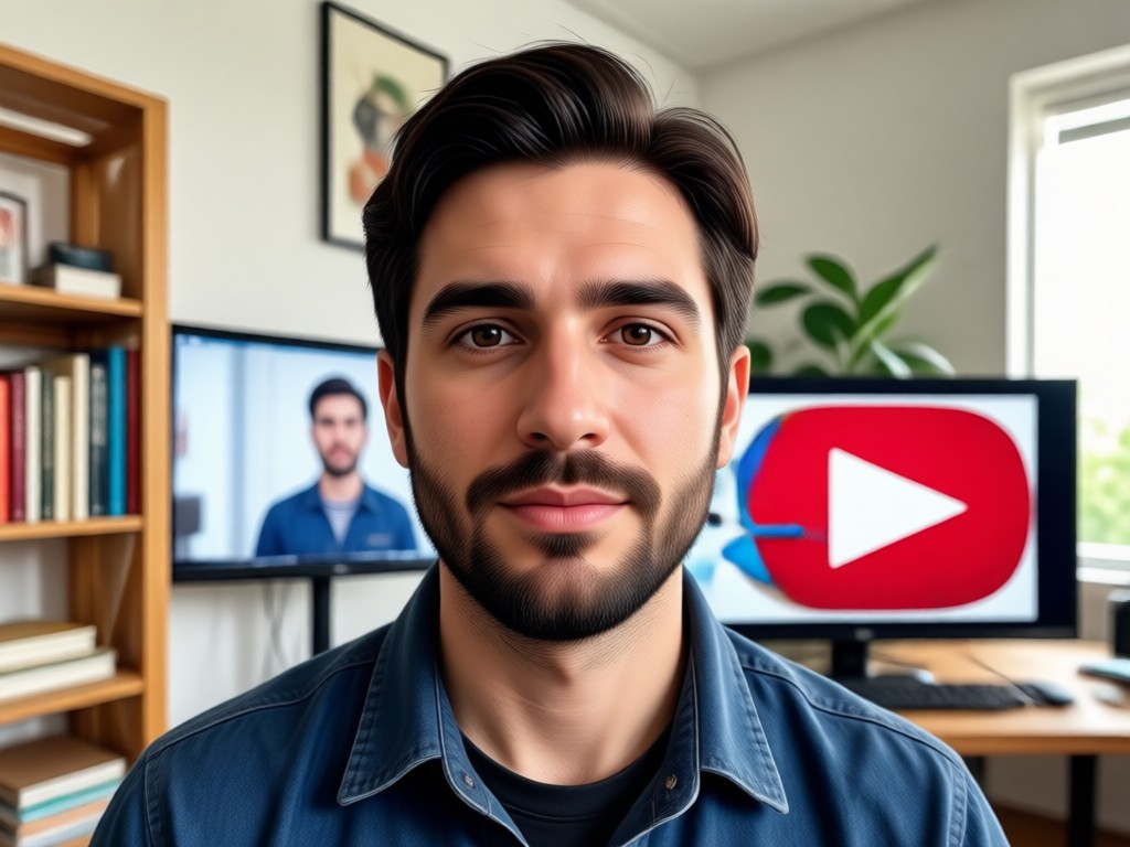 Foto de perfil de YouTube mostrada claramente en móvil y escritorio