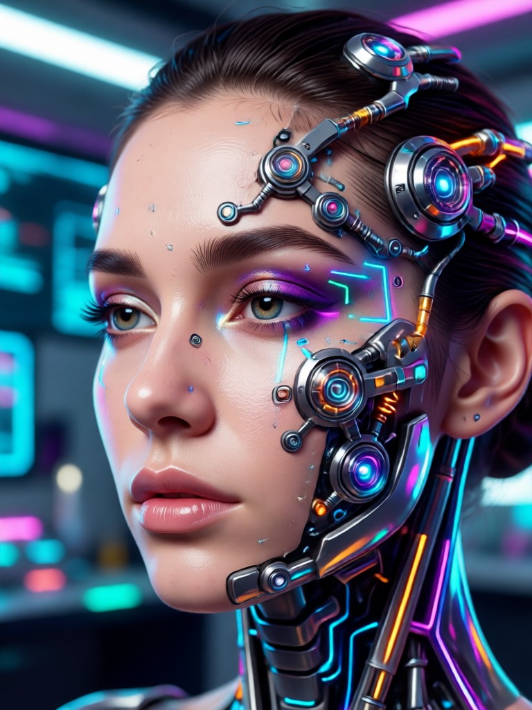 Fantasy elf AI beauty generator result