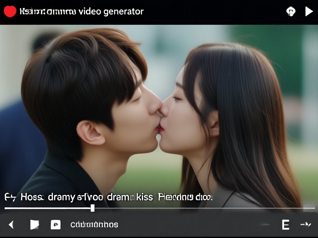 Multi person kiss video generation