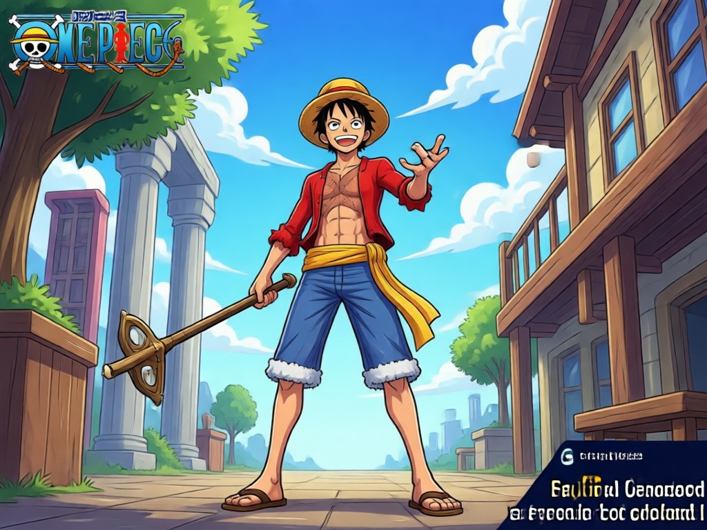 IA combinando a persona do personagem com o estilo de arte de One Piece