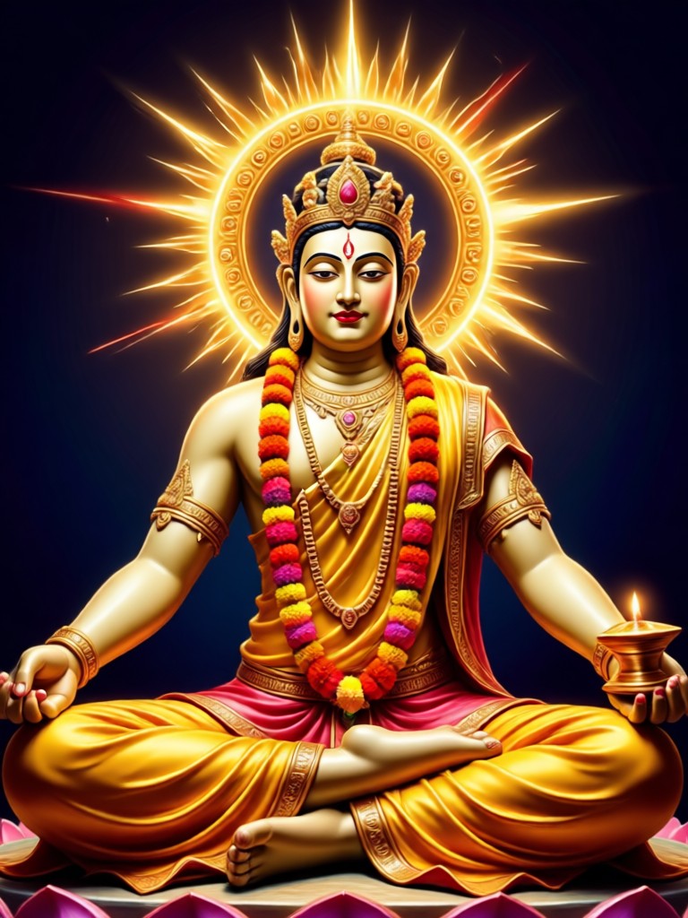 AI generated Nag Pooja thali and ritual setting
