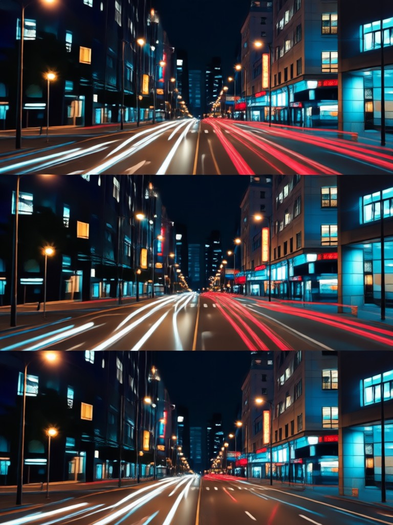 AI generated romantic moment on a bridge at night