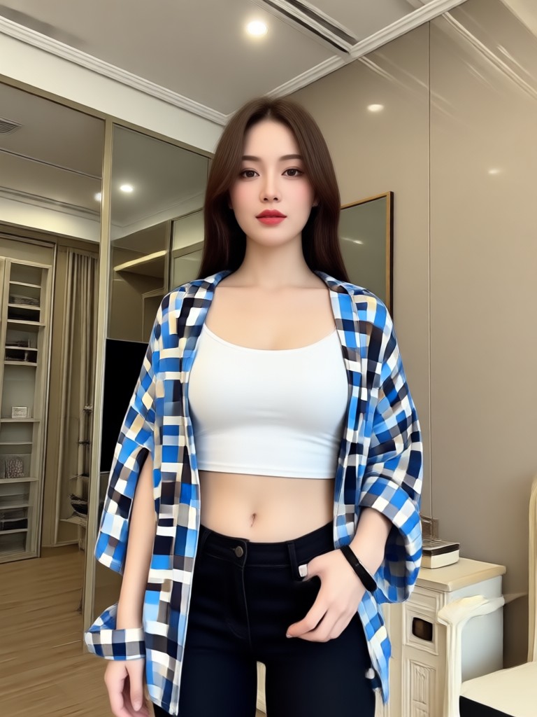 Virtual outfit try on seasonal fashion