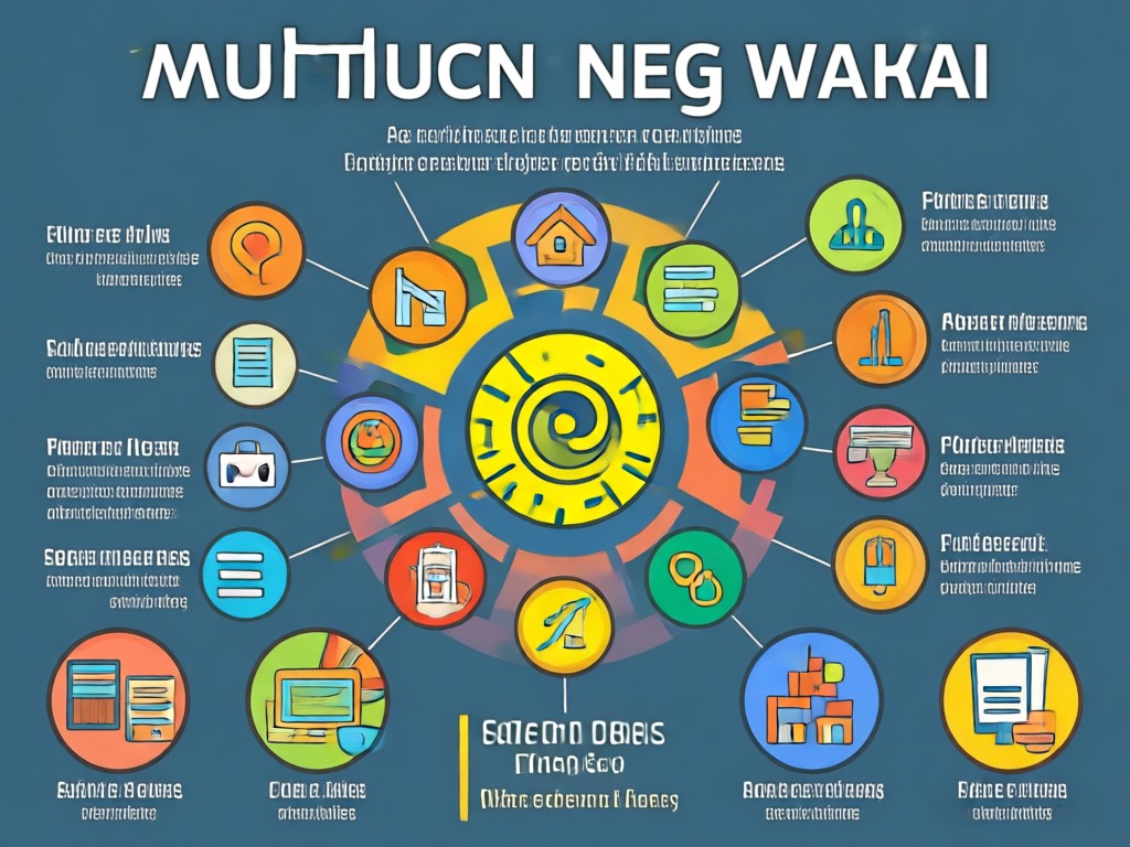 AI generated Filipino cultural symbols and patterns for infographics
