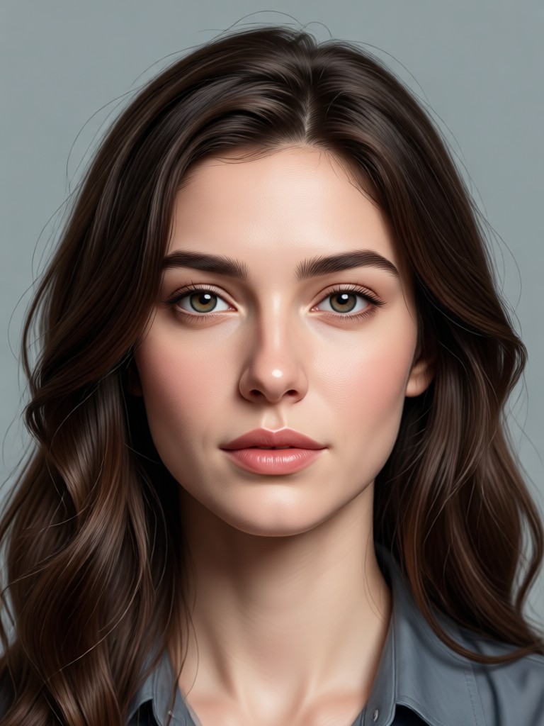 AI headshot with perfect skin tone and detail