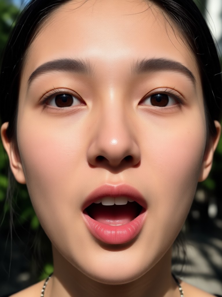Dramatic talking animation for a video intro