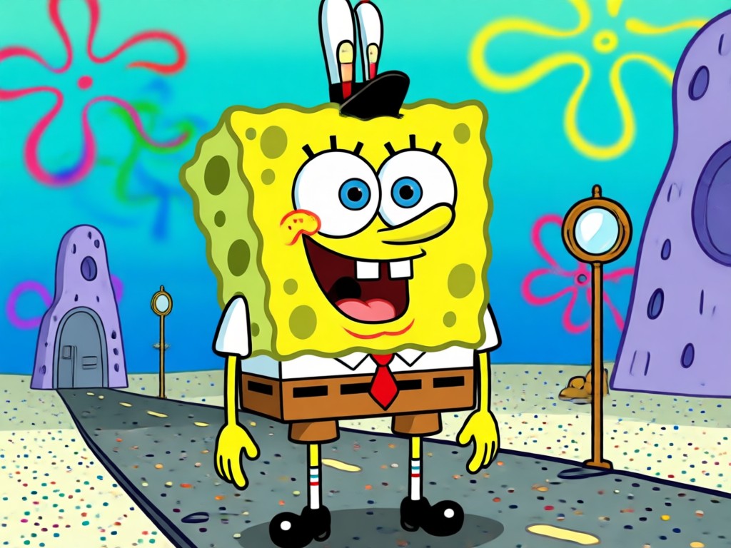 Benutzerfreundliche SpongeBob-Meme-Generator-Oberfläche