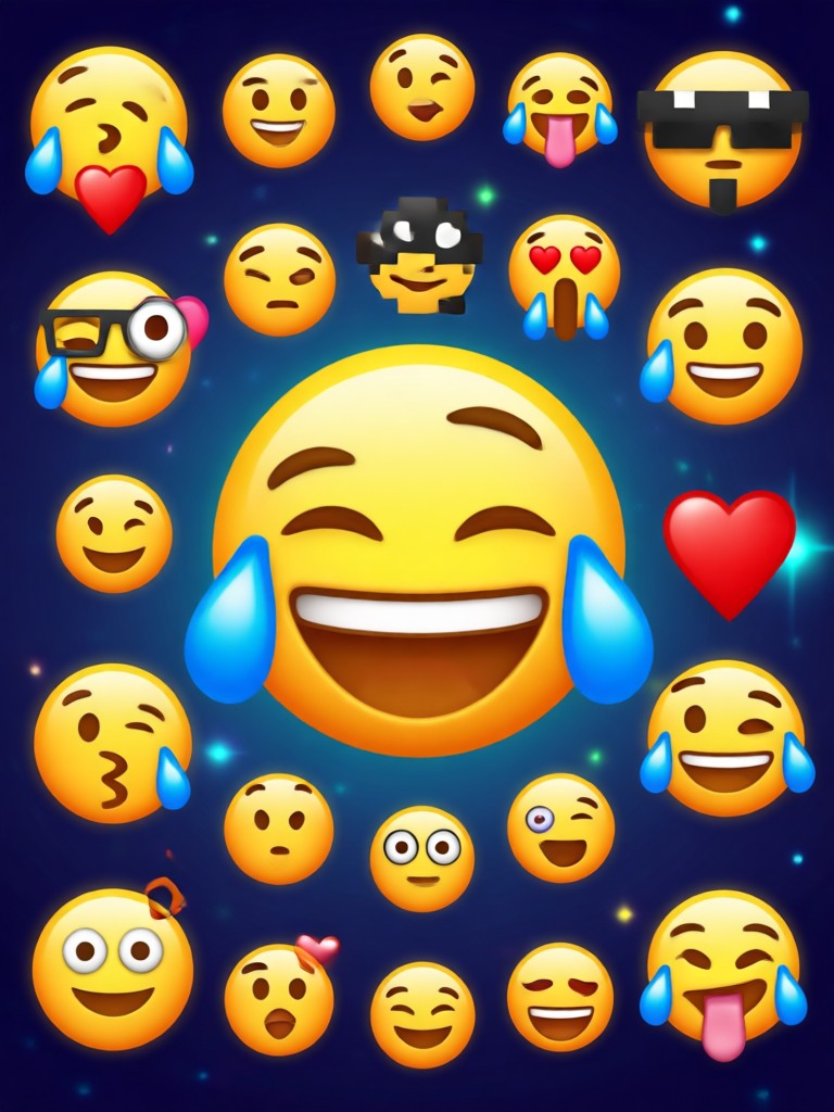Cute Kawaii Sticker Emoji