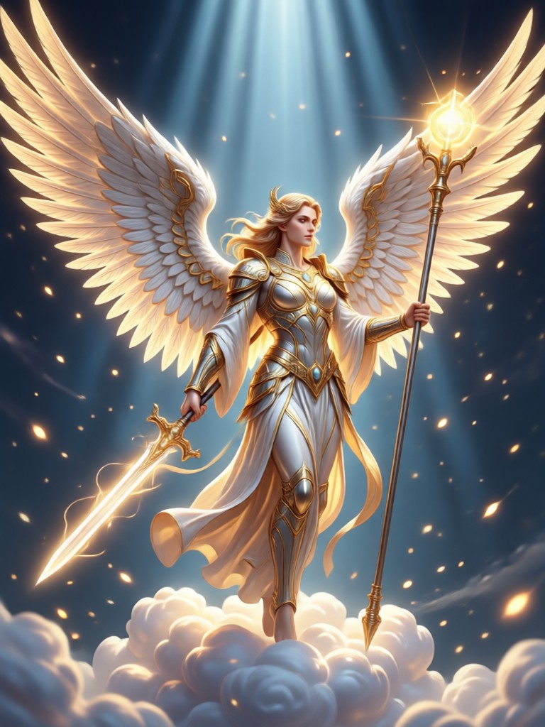 Renaissance style cherub AI transformation