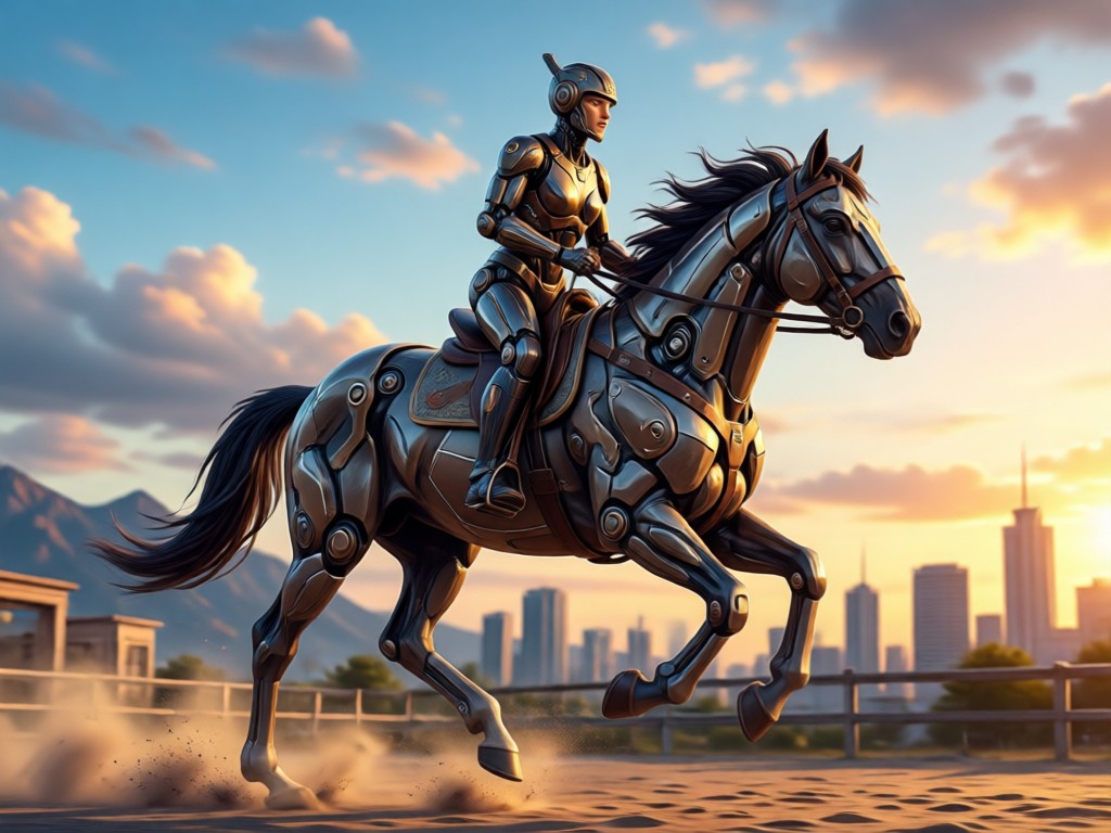 Easy AI horse riding video creation