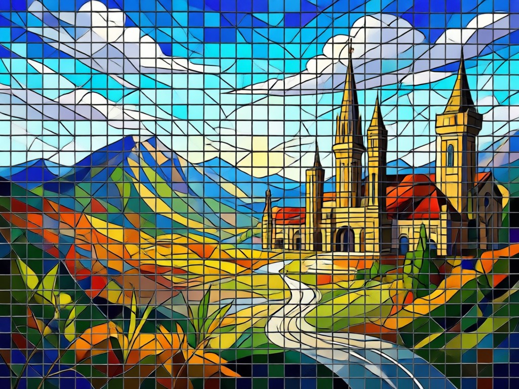 Genera un Generador de Imágenes en Mosaico con un toque