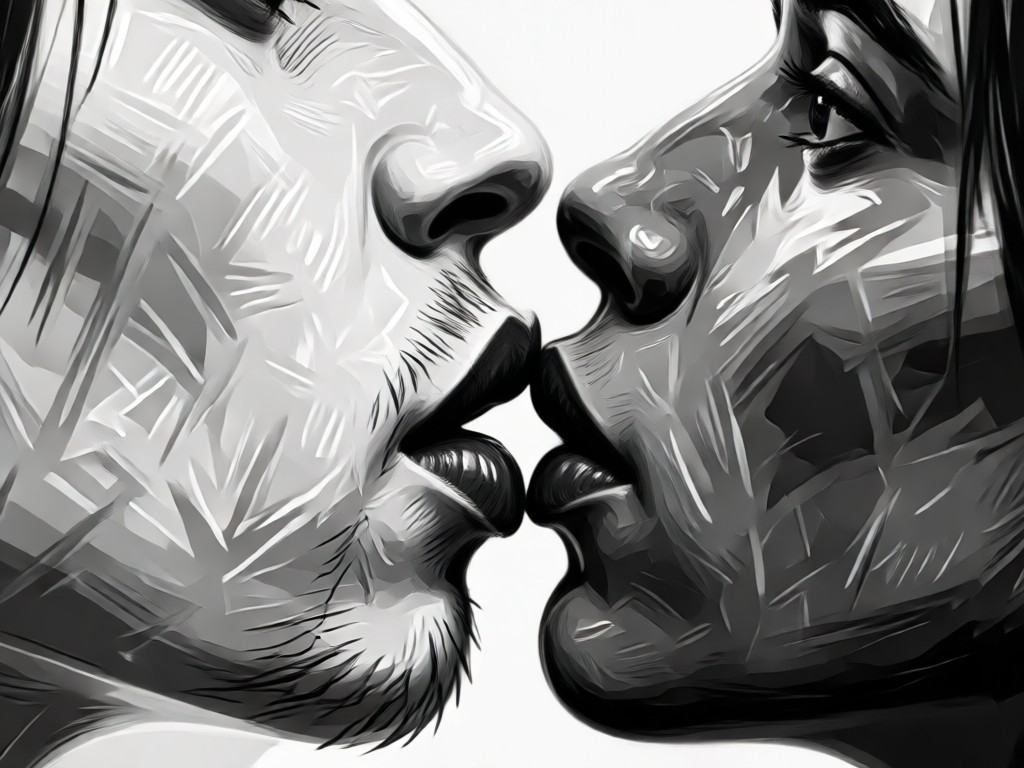 白黒キス動画の様々なスタイル