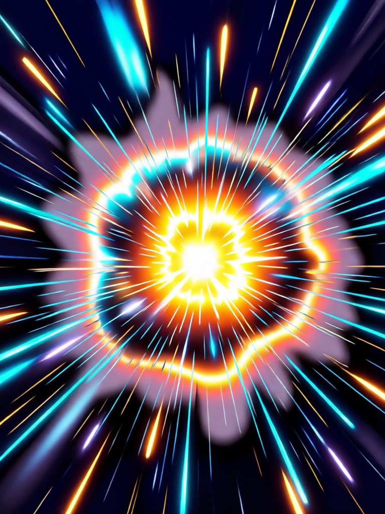 Sci-Fi-Plasma-Blitz-Effekt