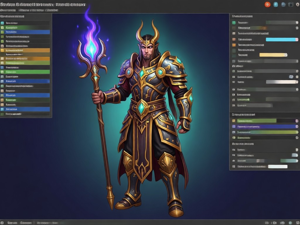 AI generated DnD character backstory feature
