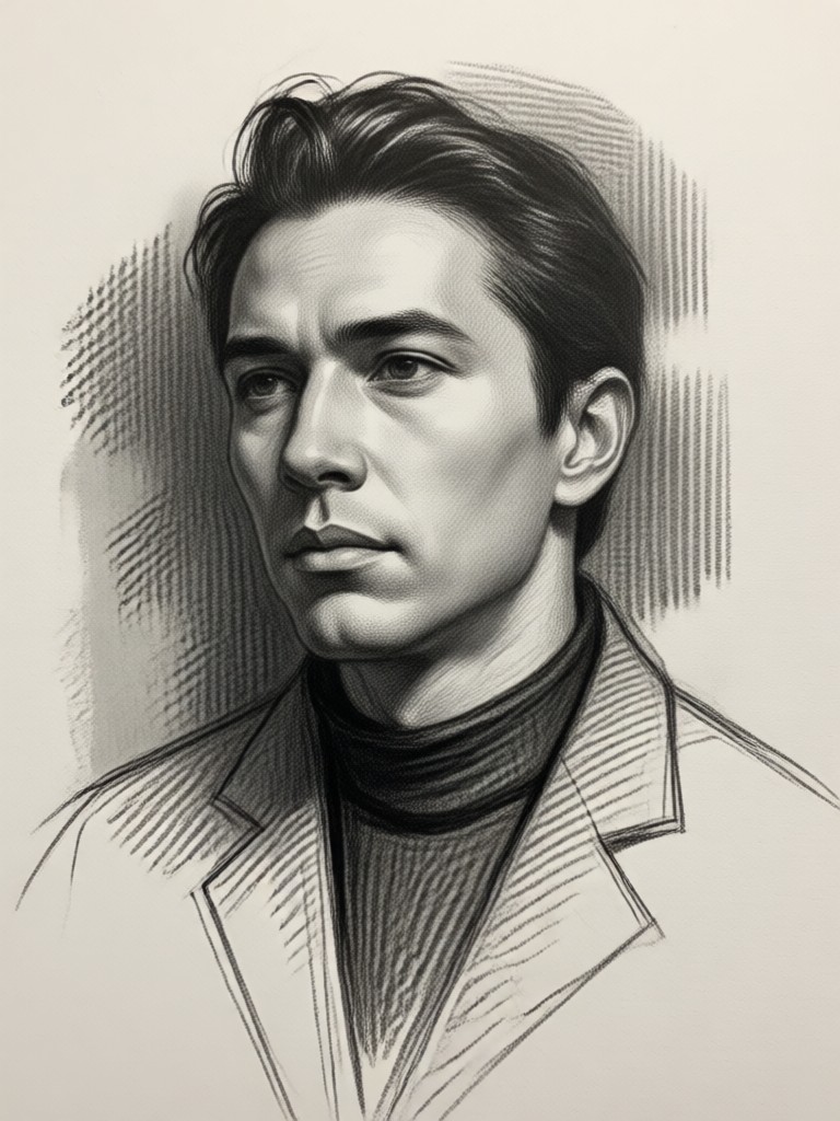 Ejemplo de transformación de foto a boceto con IA
