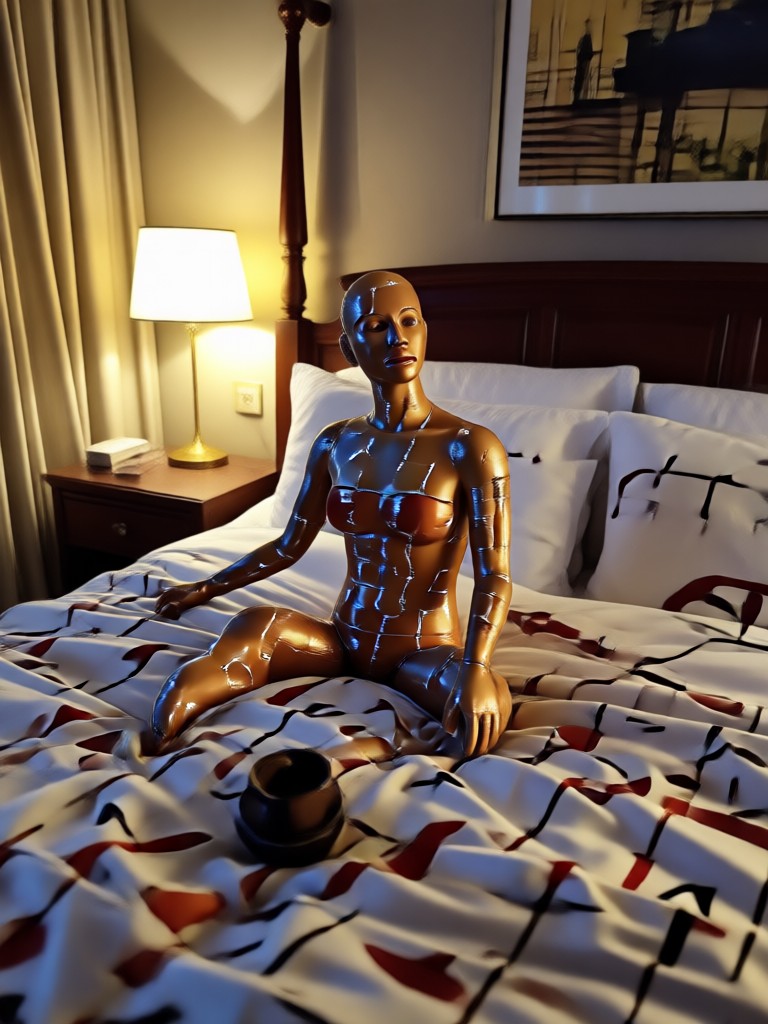 NSFW AI art sample stylized portrait