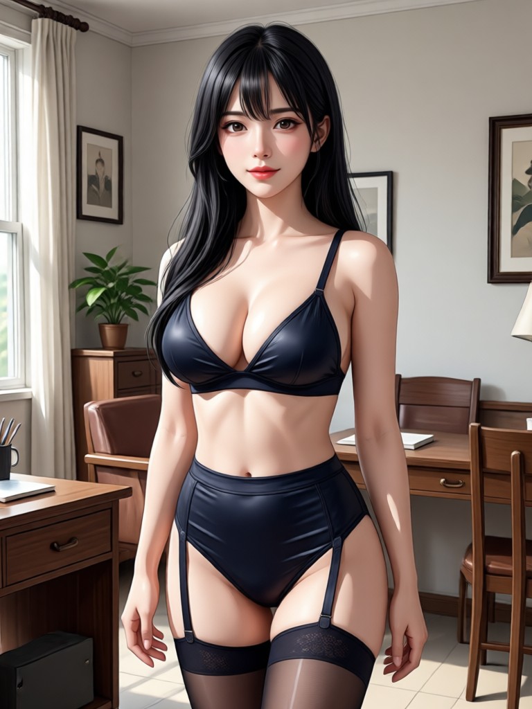 AI girl generator example