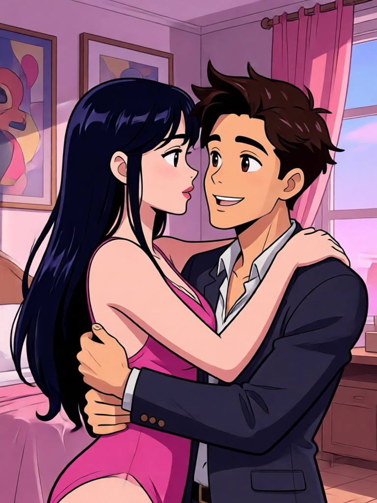 Adegan Animasi Lesbian 8