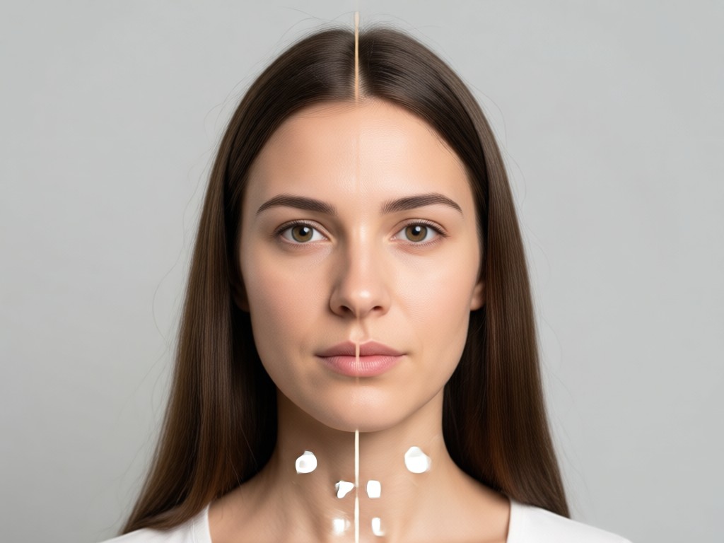 AI face blending and skin tone matching technology
