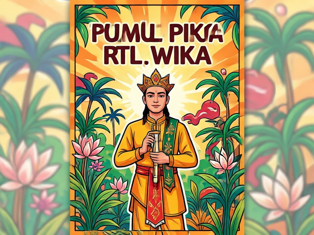 AI poster with patriotic Philippine color scheme