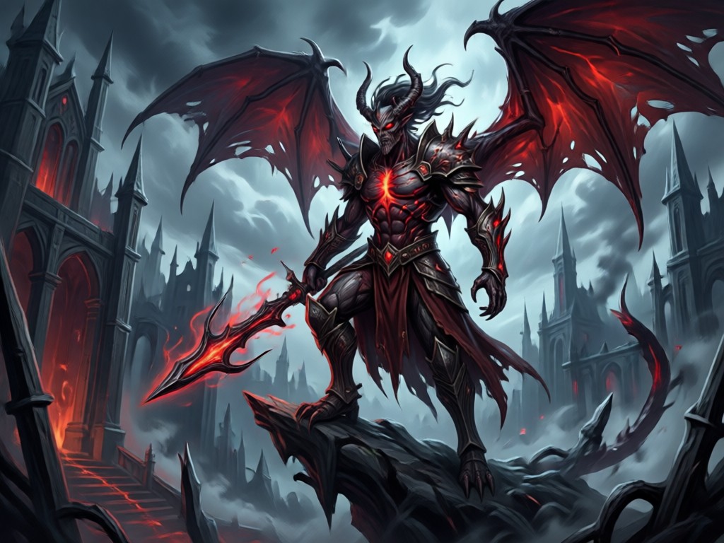 Library of dark fantasy art styles and filters