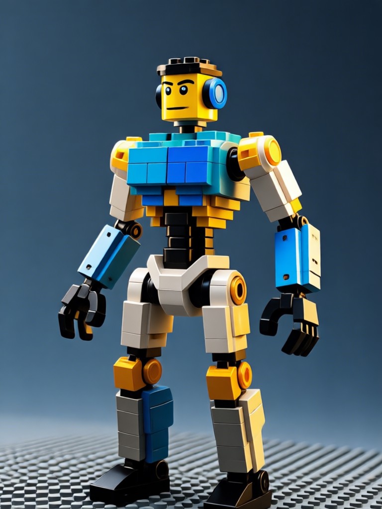 Fantasy character as a custom LEGO minifig