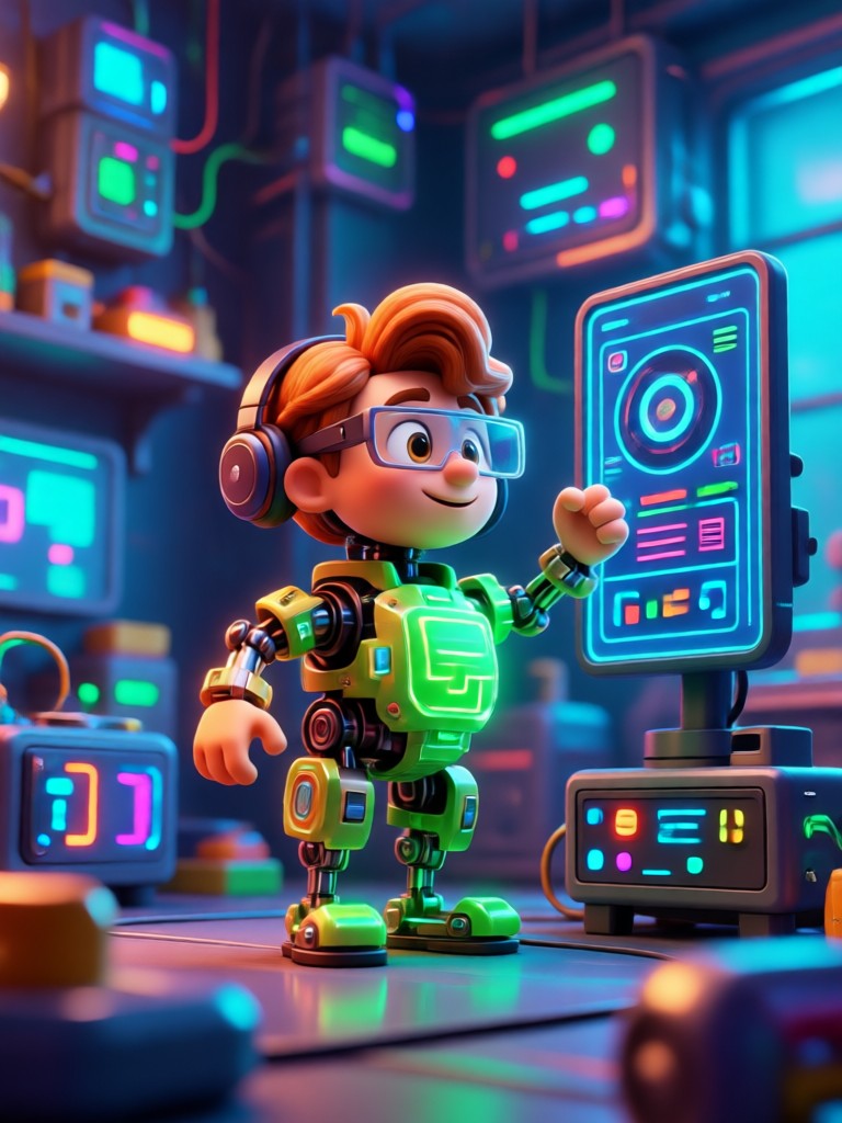 Adventure themed Pixar character with a backpack