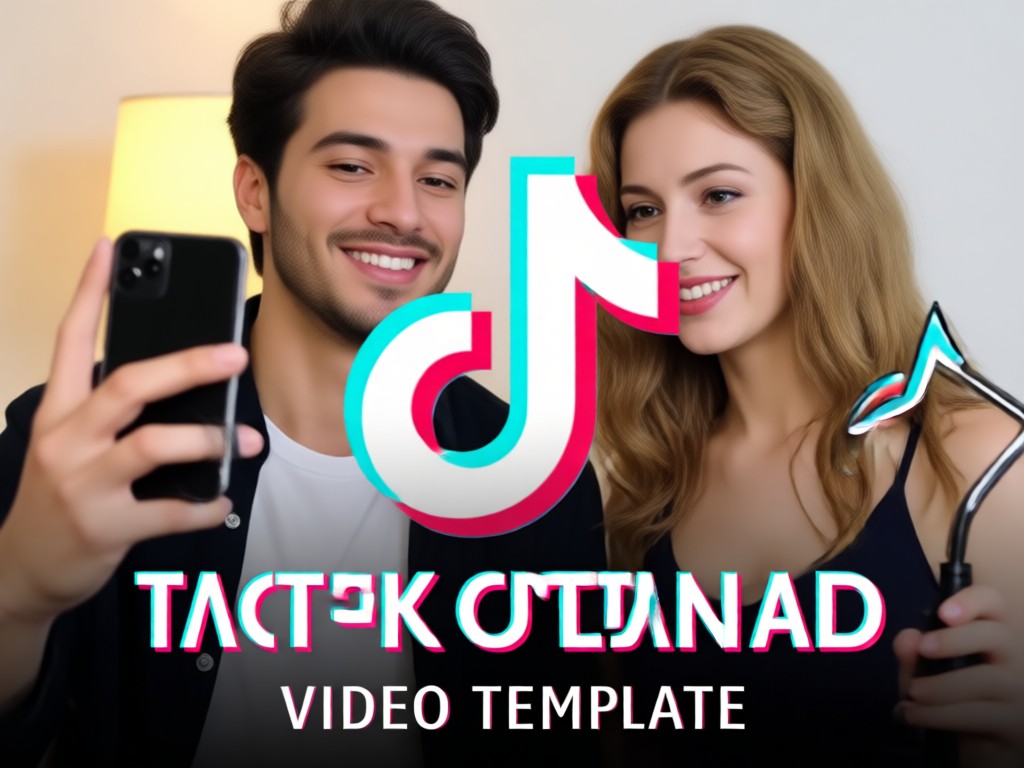 Trendy effects in a couple video template