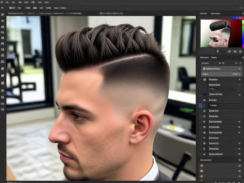 Library of taper fade haircut styles