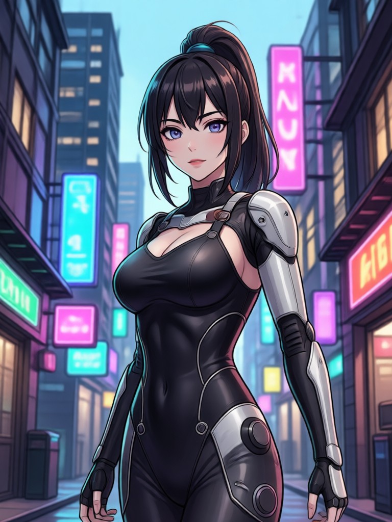 Mobile app interface showing anime conversion in progress