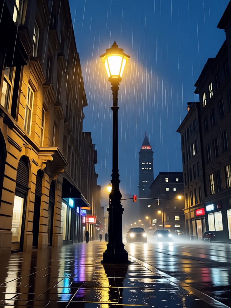 Phone showcasing dradra app with Streetlight Rain Kiss video