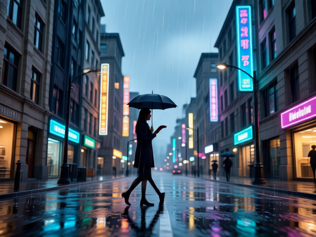 Generate Monsoon Night Kiss Video Generator with one tap