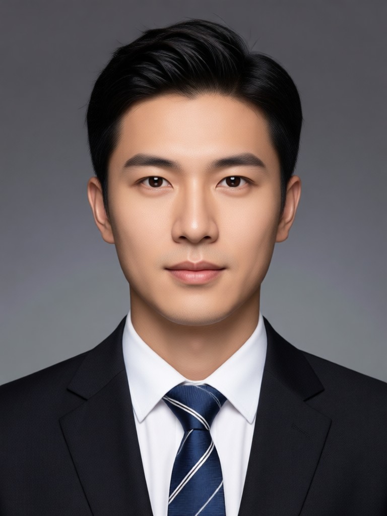 Academic gown added to graduation ID photo