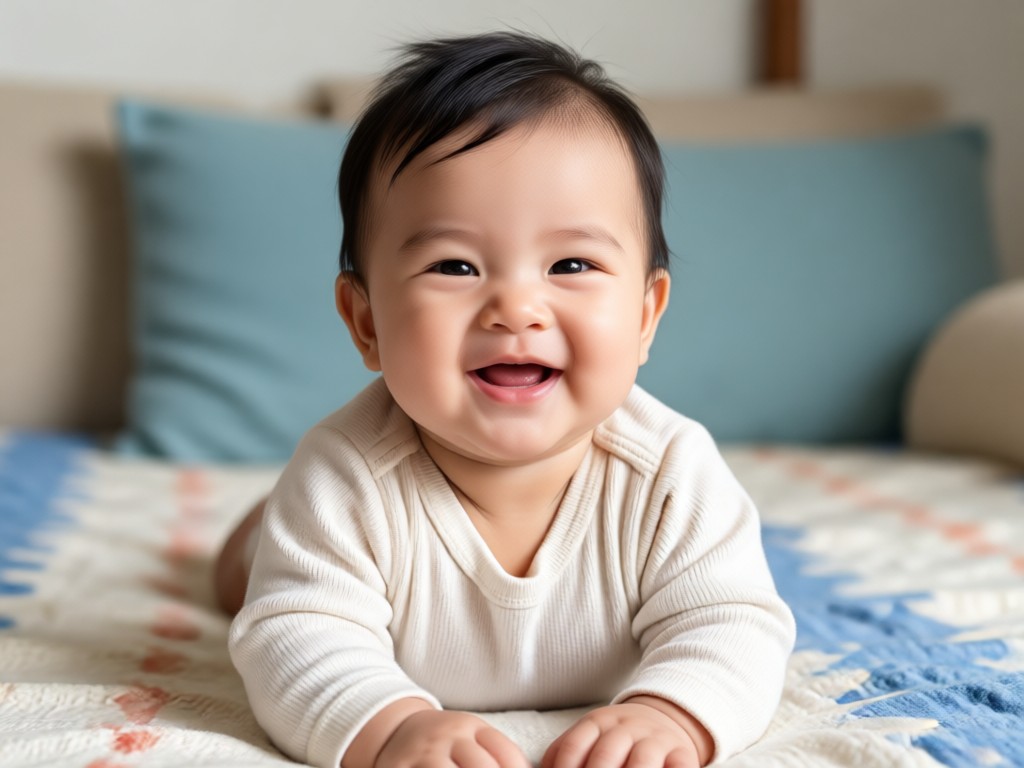Comparación entre padres y bebé IA mostrando rasgos genéticos