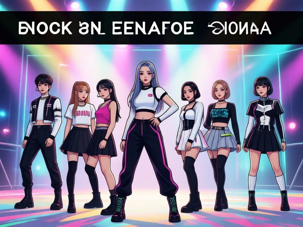 AI menerapkan riasan dan transformasi gaya rambut K-Pop