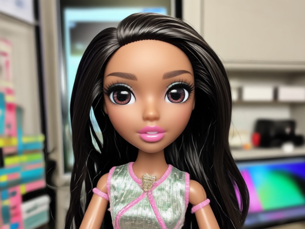 Galería que muestra diversos estilos de muñecas Bratz