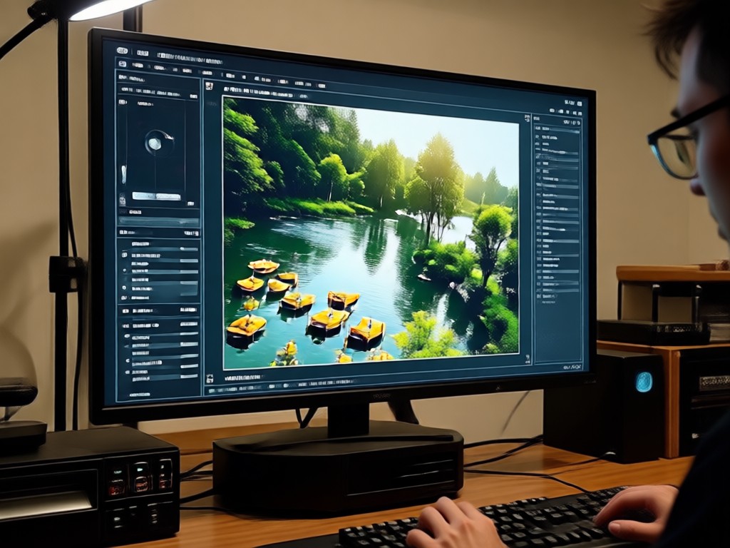 Comparison of manual editing vs AI one click restoration