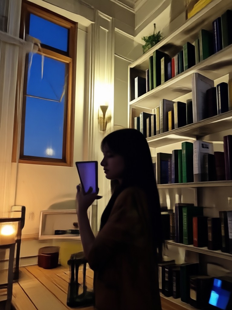 풍경 사진에 적용된 미묘한 블랙 톤 필터