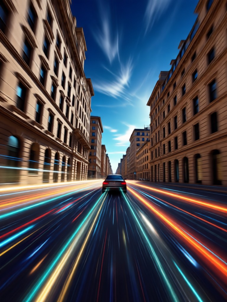 Mobile App zeigt KI-Zoom-Out-Videoeffekt-Erstellung