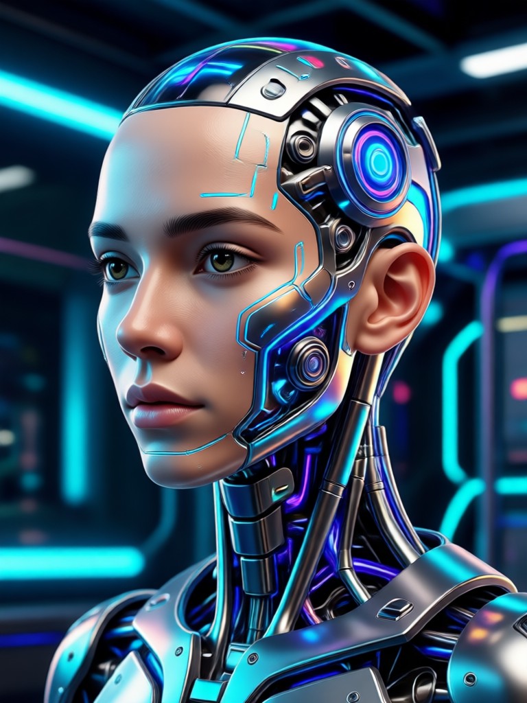 AI portrait stylized as a classic painting