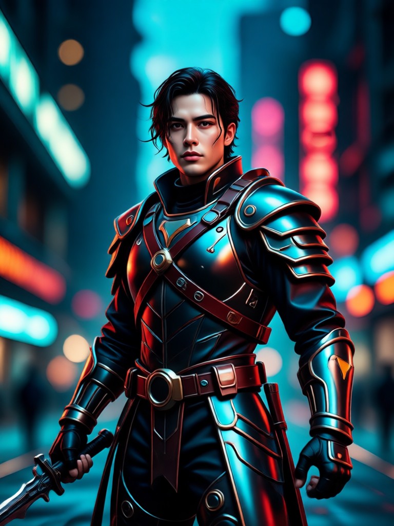 action thriller character intro photo