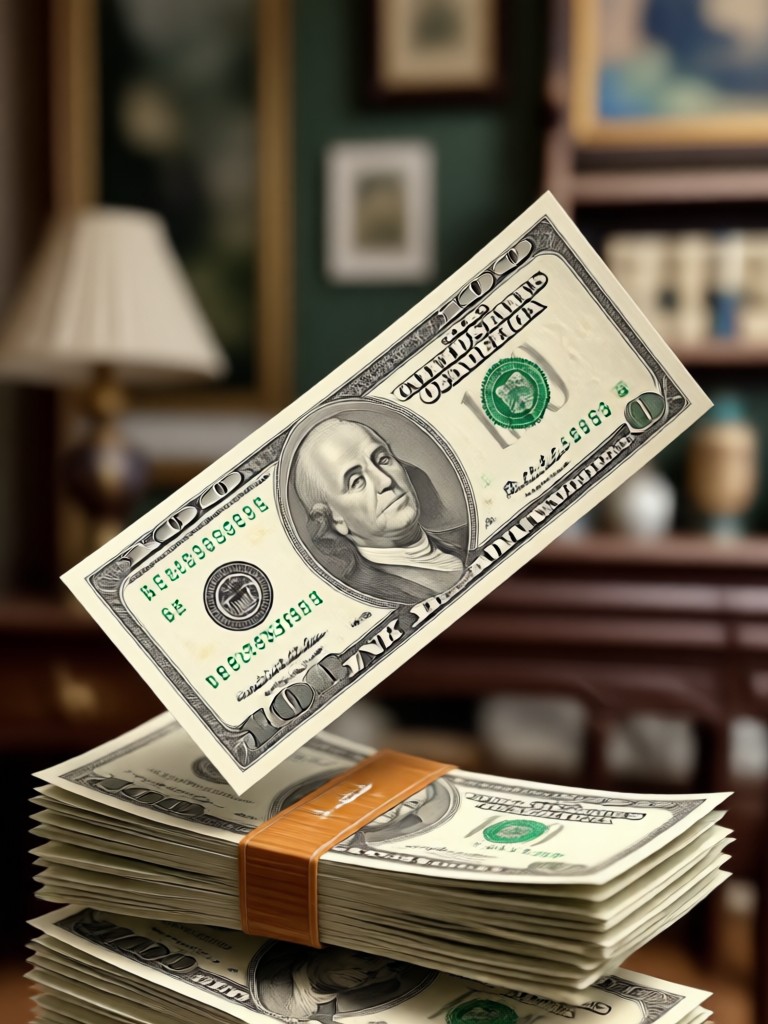Mobil-App-Oberfläche zeigt den Old-Money-Filter in Aktion