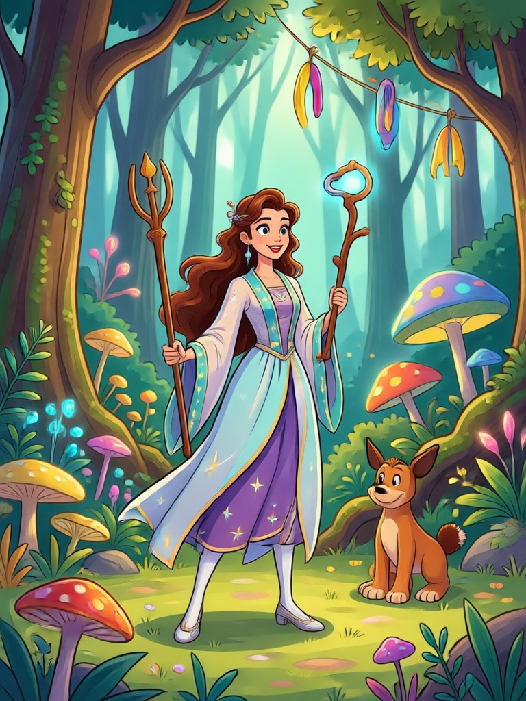 AI generated Disney Pixar style movie poster example